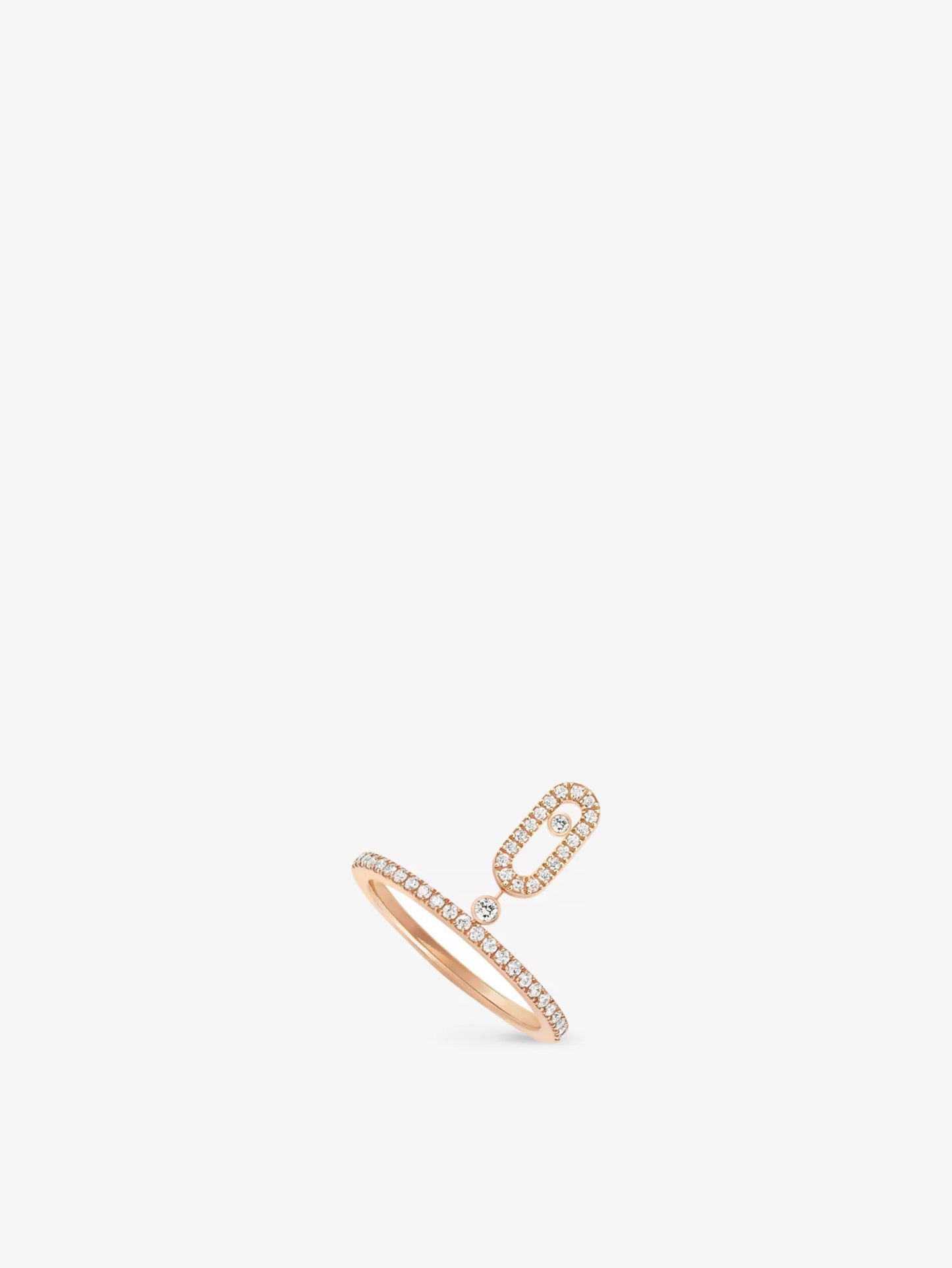 EKSKLUSIV | Chaira Dangling Ring Diamanté