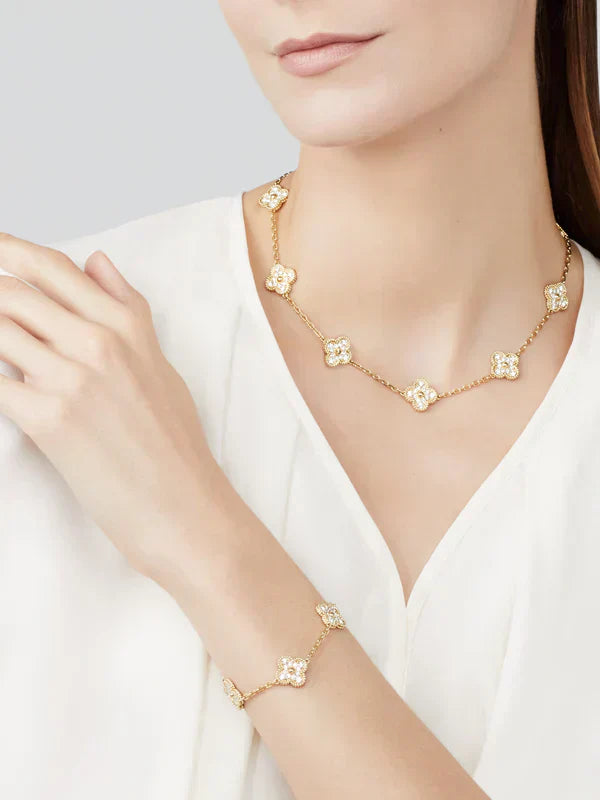 CLOVER | Gullarmbånd Prestige