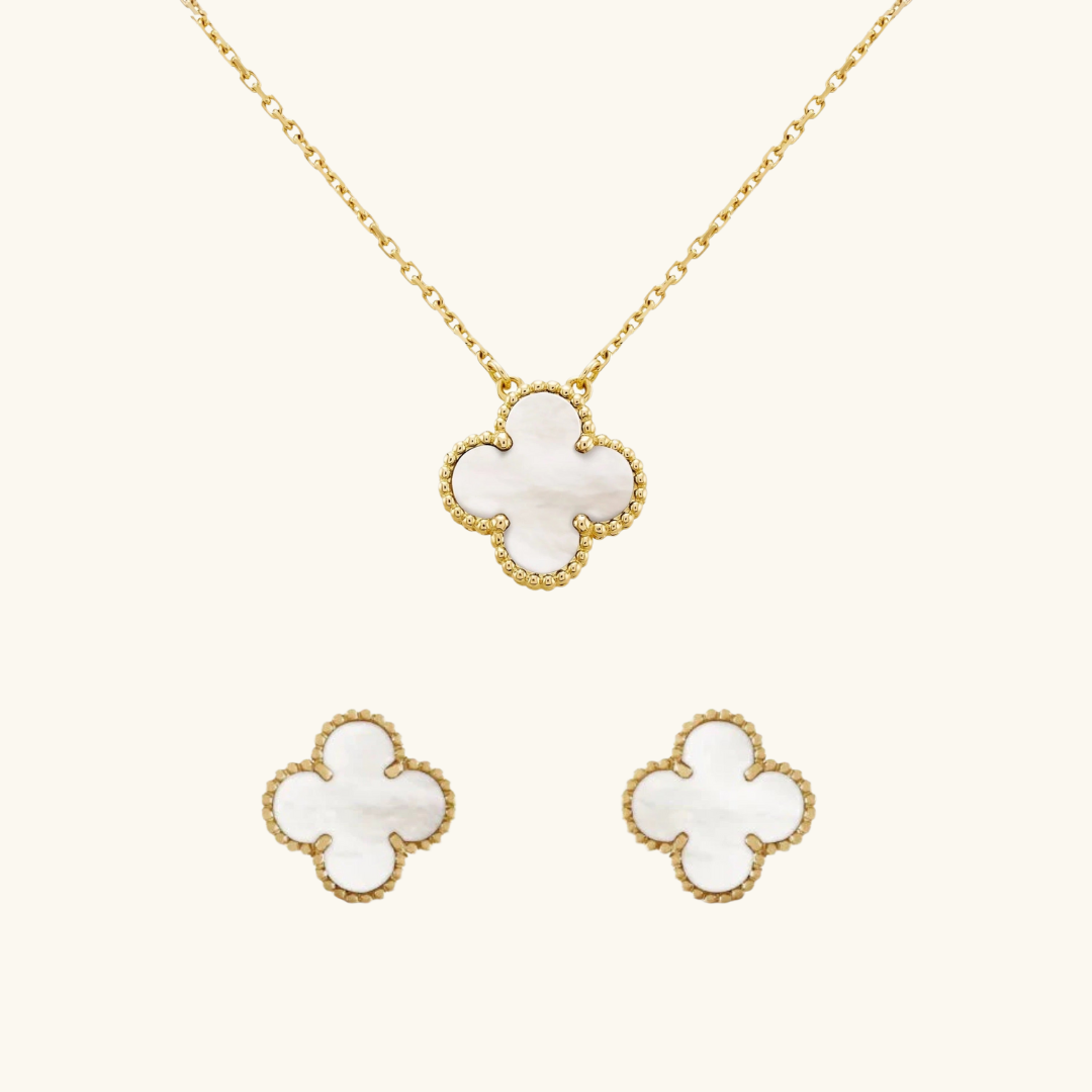 CLOVER | Gull Hvit 2-Bundle