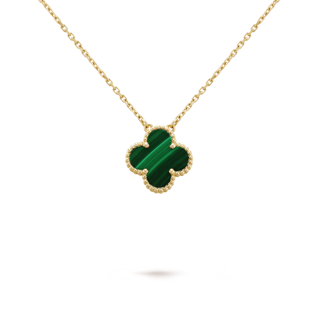 CLOVER | Grønn Halskjede