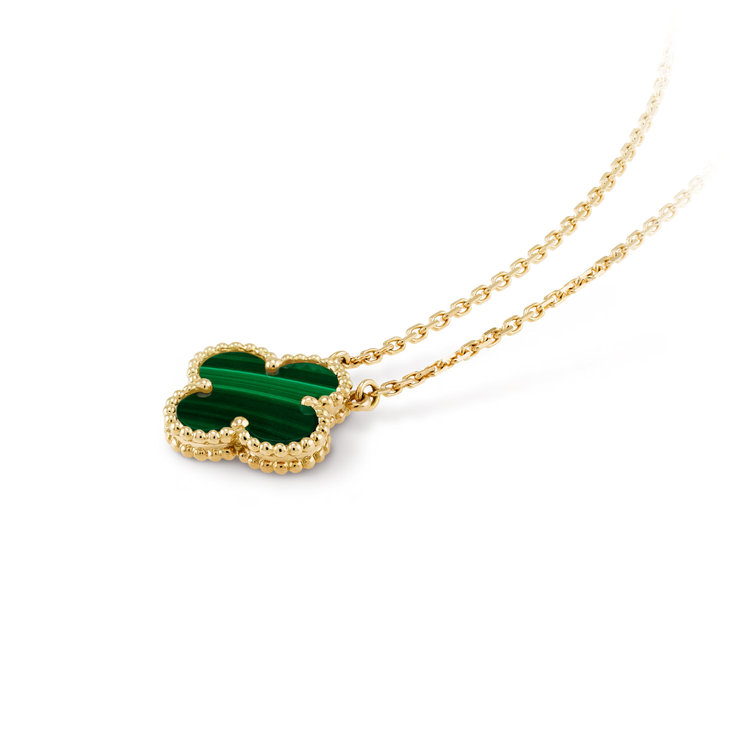 CLOVER | Grønn Halskjede