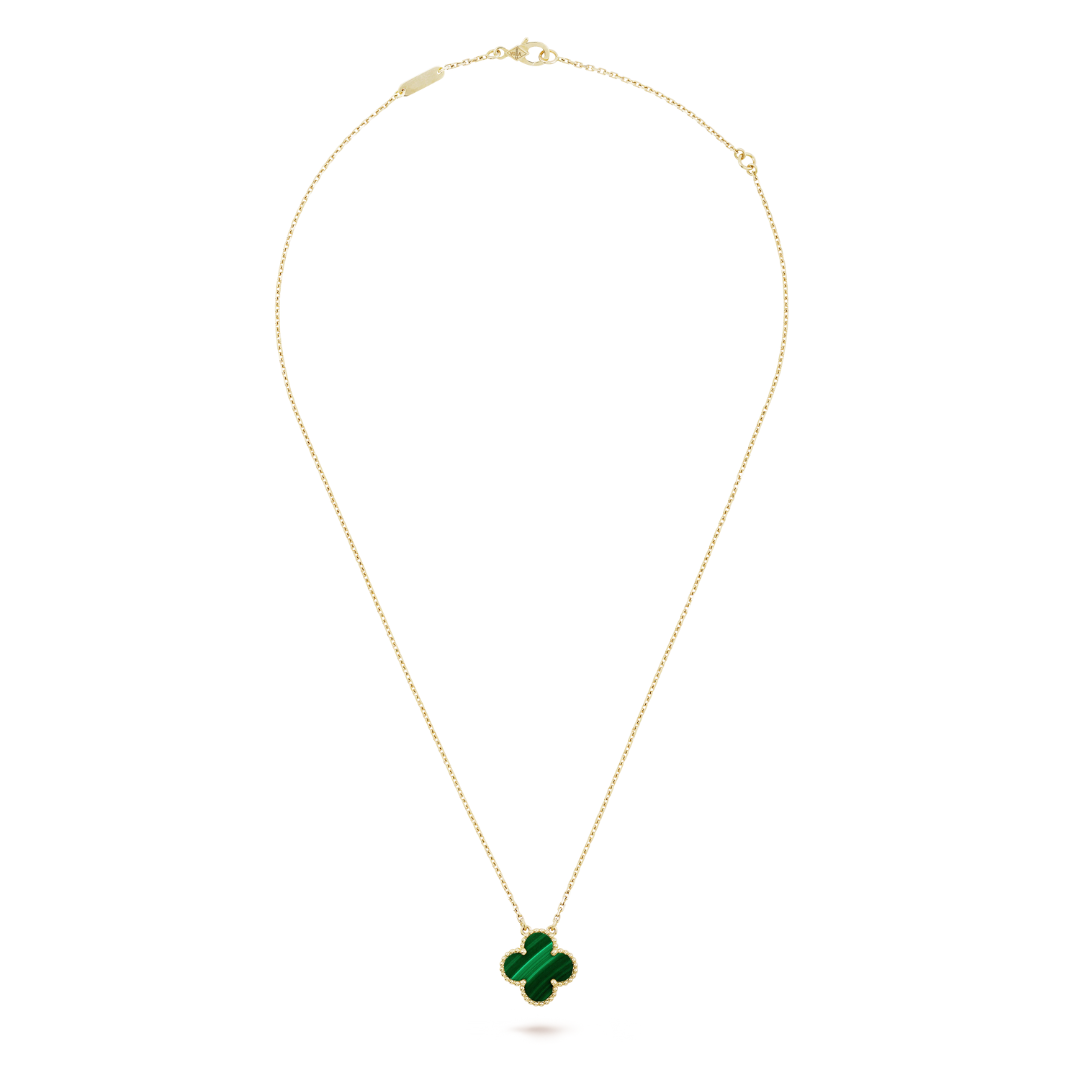 CLOVER | Grønn Halskjede