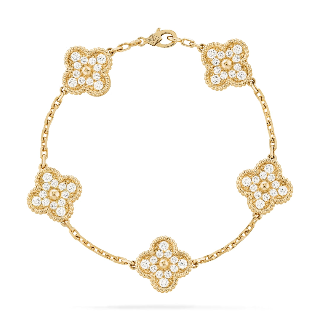 CLOVER | Gullarmbånd Prestige