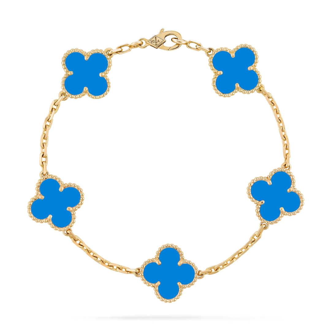 CLOVER | Blå Armbånd