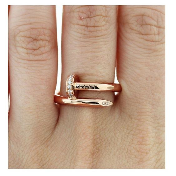 SPIKE | Ring i Roségull Prestige