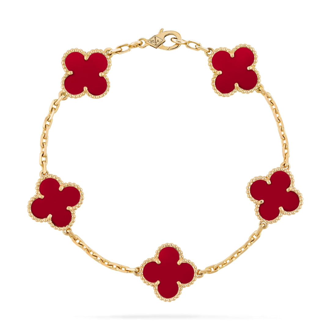 CLOVER | Rød Armbånd