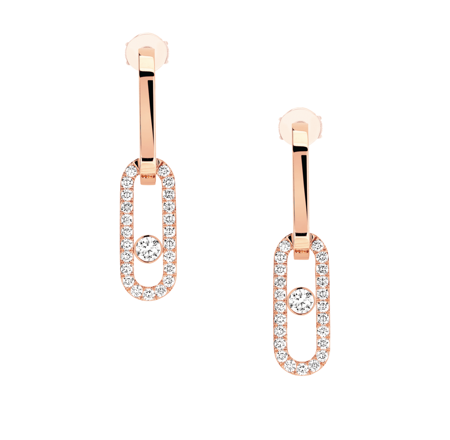 18K EKSKLUSIV | Myla Dobbel Hoop Øredobber