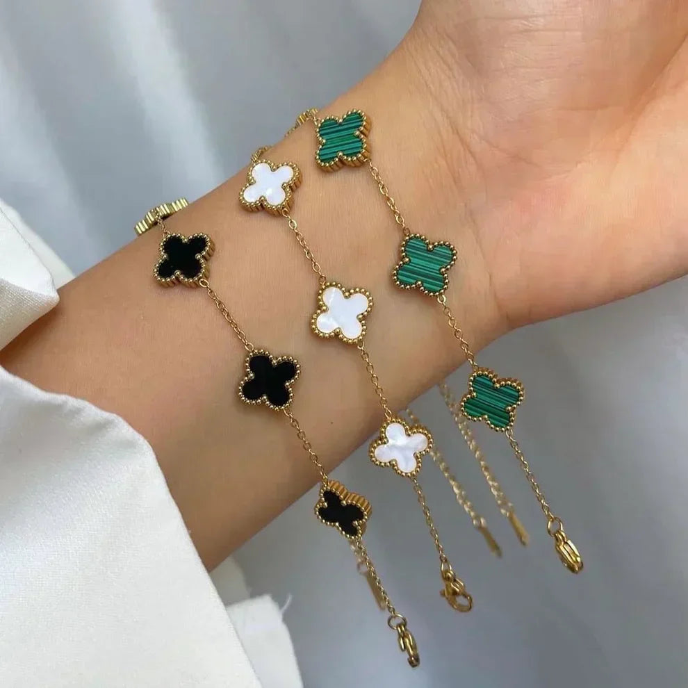 3-delt Kløver Armbåndsett