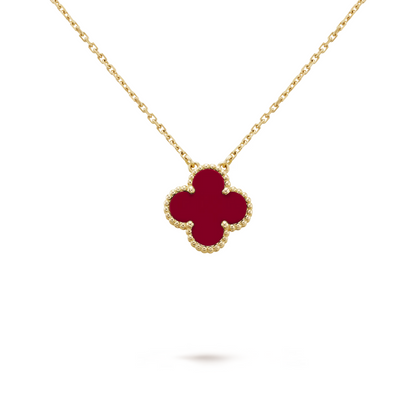 CLOVER | Rød Halskjede