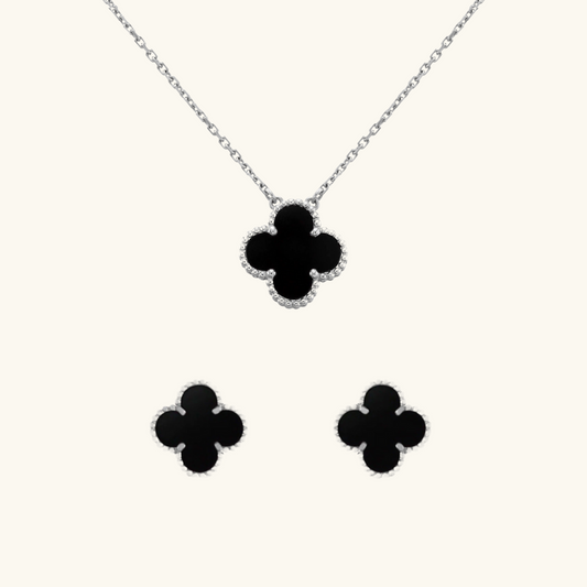 CLOVER | Sølv Svart 2-Bundle