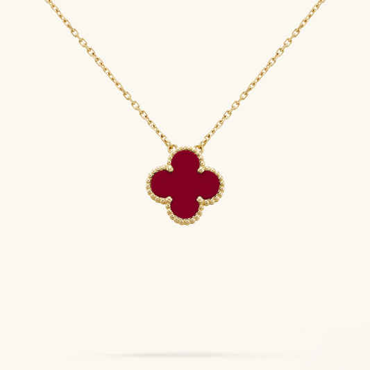 CLOVER | Rød Halskjede