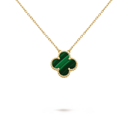 CLOVER | Grønn Halskjede