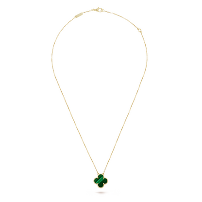 CLOVER | Grønn Halskjede