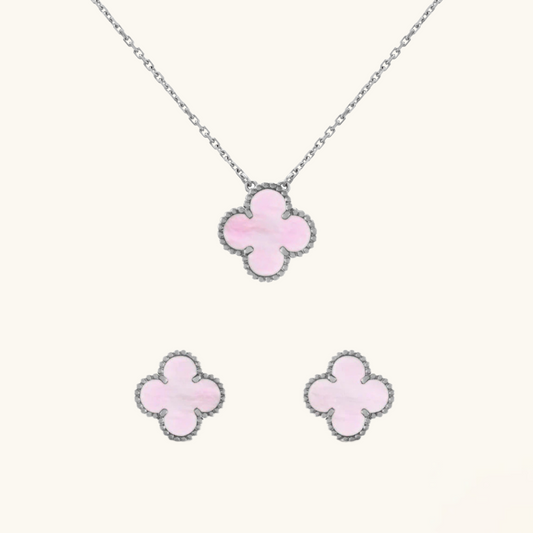 CLOVER | Rosa/Sølv 2-Bundle