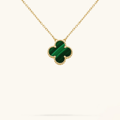 CLOVER | Grønn Halskjede