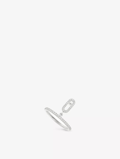 EKSKLUSIV | Chaira Dangling Ring Diamanté