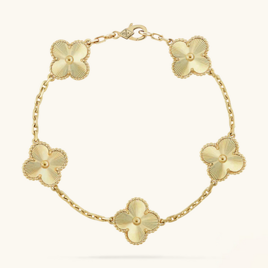 CLOVER | Gullarmbånd