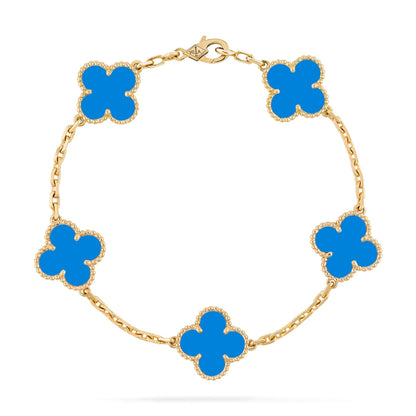 CLOVER | Blå Armbånd
