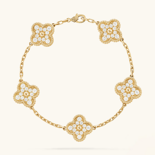CLOVER | Gullarmbånd Prestige