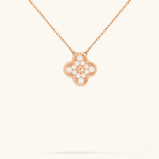 CLOVER | Rosa Halskjede Prestige