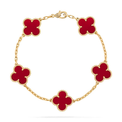 CLOVER | Rød Armbånd