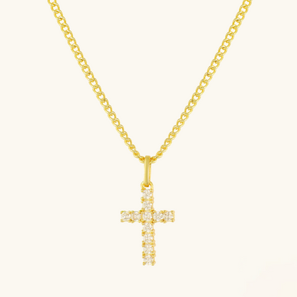 EXCLUSIV | Elegance Cross halskjede